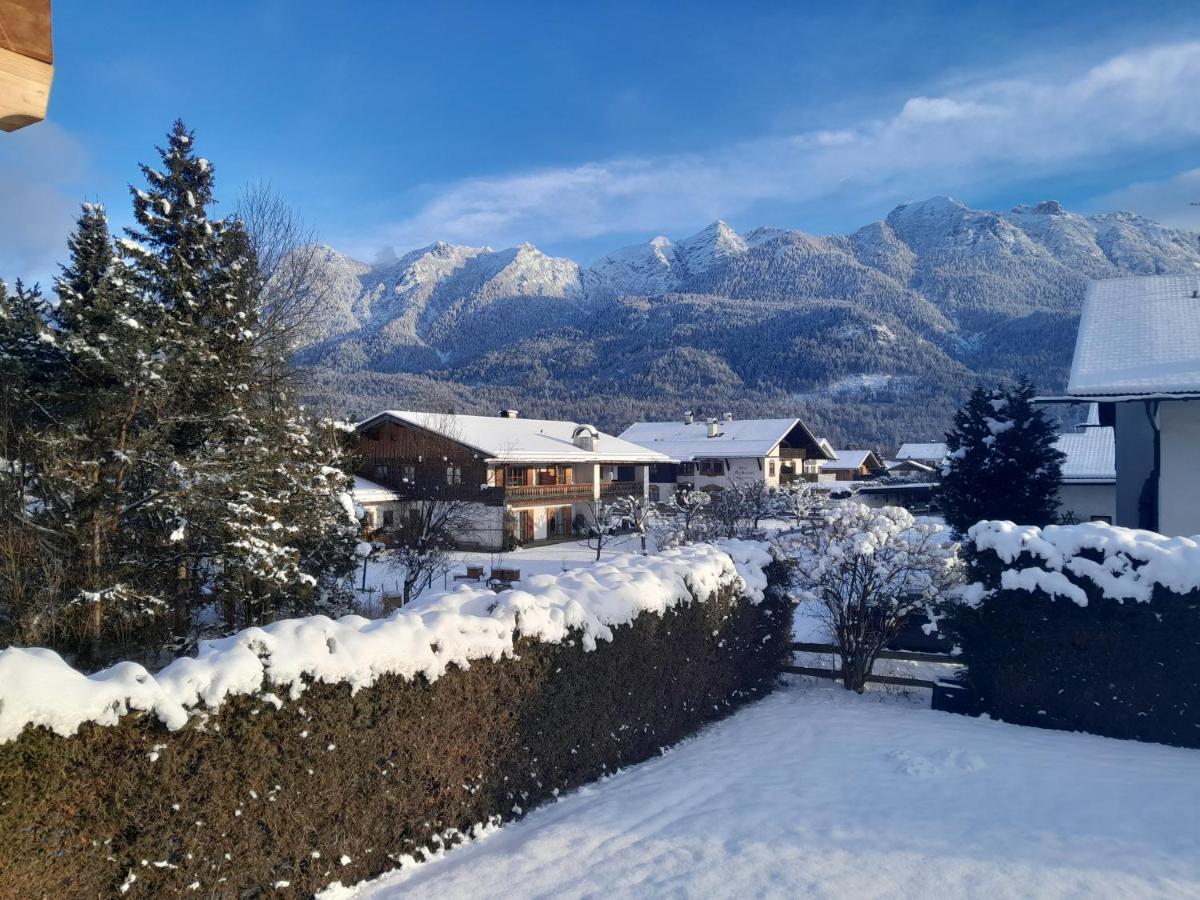 Gaestehaus Zunterer Wallgau Exterior foto