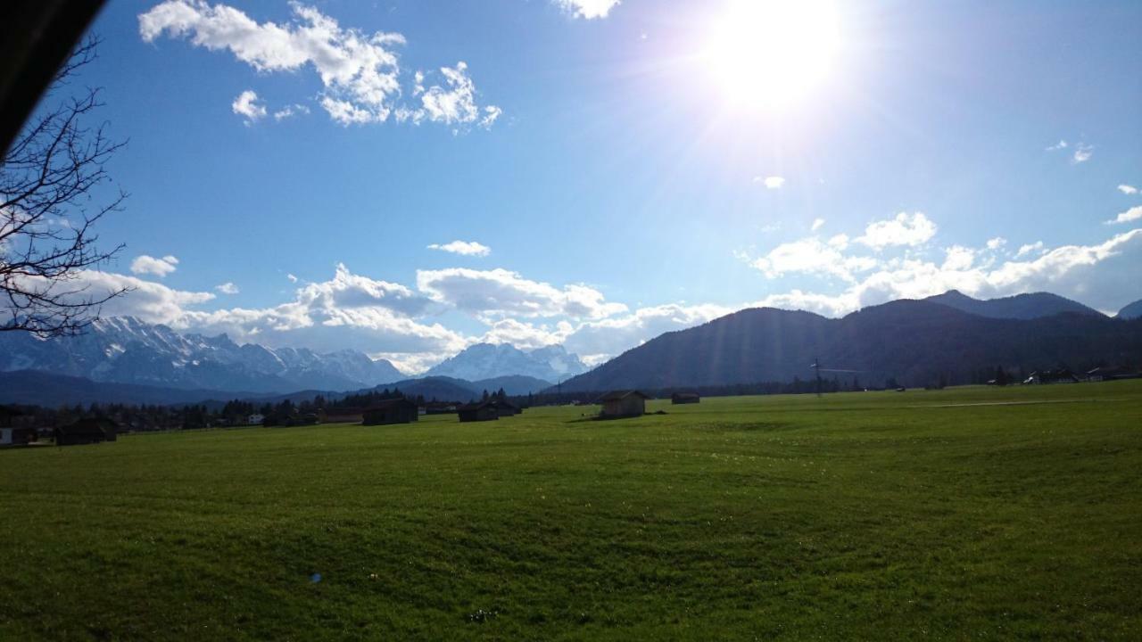 Gaestehaus Zunterer Wallgau Exterior foto